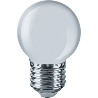 Лампа 1,0 LED E27 G45 шар белый Navigator