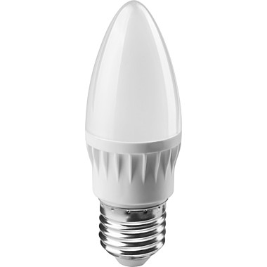 Лампа 7,0 LED Е27 свеча матов. 4000К белый Navigator