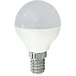 Лампа 8,0 LED Е14  G45 2700К  шар теплый свет Premium Ecola