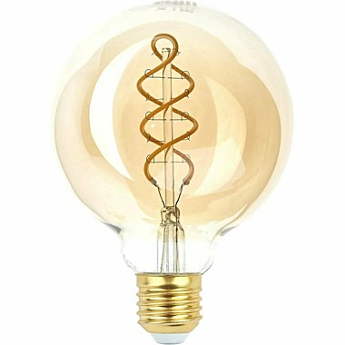 Лампа 7,0 LED Е27 G95 2400К Gold ШАР ЭРА