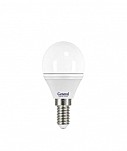 Лампа 7,0 LED Е14  2700K шар мат.теплый General