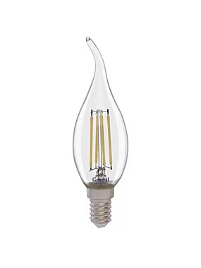 Лампа 7,0 LED Е14 FL 4000K св на ветру проз  General