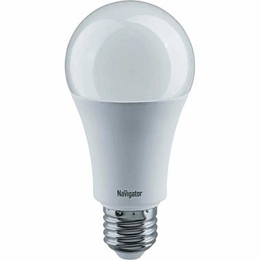 Лампа 12,0 LED Е27 А60 2700К Navigator 