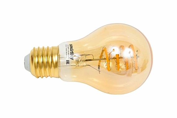 Лампа 7,0 LED Е27 А60 3000К груша SMARTBUY ВИНТАЖ