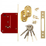 Замок врезной ЗВ-2, цилиндровый СИБРТЕХ