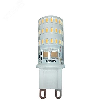 Лампа 5,0Вт PLED-G9 2700K тепл. белый JazzWay