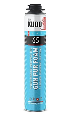 Пена KUDO HOME 65 профи 1000мл всесезонная