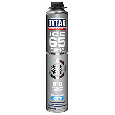 Пена TYTAN 65 ПРОФИ 750мл всесезонная -20град.