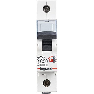 L604810 Авт.выкл.LR 1P 50А тип С (Legrand)