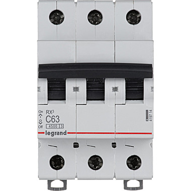 Авт.выкл.LR 3P 63А тип С (Legrand)