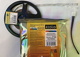Лента LED 7,2 12В RGB IP20 10mm Ecola