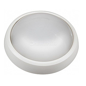 Свет-к LED  8Вт 4000К КРУГЛЫЙ белый P65 влагостойкий JazzWay