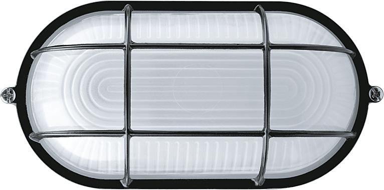 Свет-к овал 60Вт с реш. черн. Navigator 94 808 NBL-O2-60-E27/BL