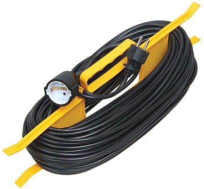 Удл. 1*30м на рамке 2х0,75 6А IP44 ИЕК