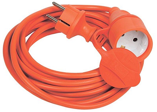 Удл. 1*20м на рамке с/з 3х1,0мм2 IP44 IEK/NAVIGATOR
