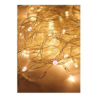 Гирлянда белая 120LED 12,8м GIR120LED