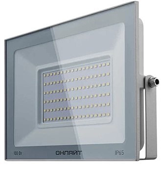 Прожектор 100,0 LED ДО-100Вт 6500К белый ОНЛАЙТ