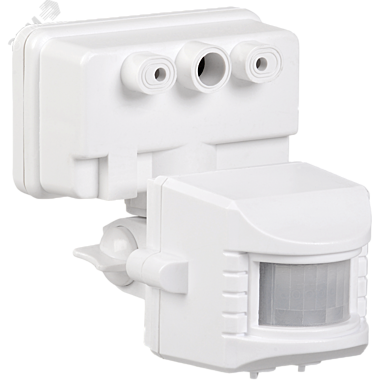 Датчик движ. ИЕК 1100W 120 гр, дальность 12м, IP44, белый