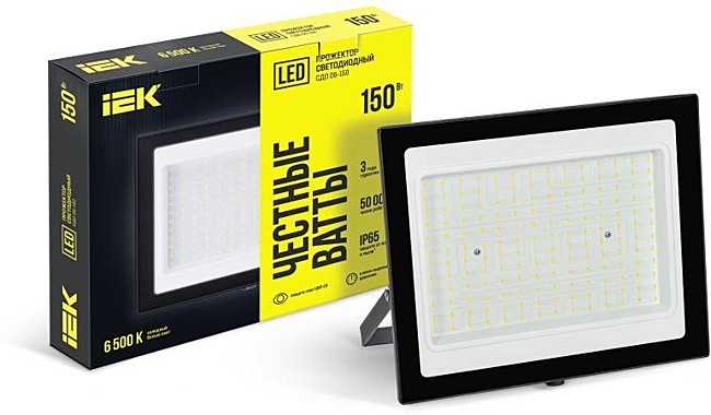 Прожектор 150,0 LED ДО-150Вт 6500К ИЕК