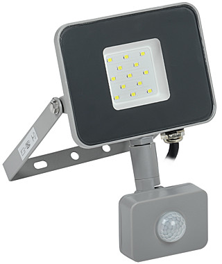 Прожектор 10,0Вт LED 6500К с датчиком движения IP44 IEK