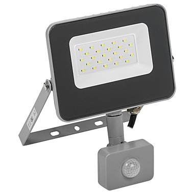 Прожектор 30,0 LED ДО-30Вт с датчиком 6500К ИЕК