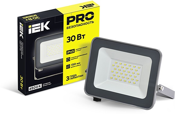 Прожектор 30,0 LED 6500К IP65 IEK, NAVIGATOR