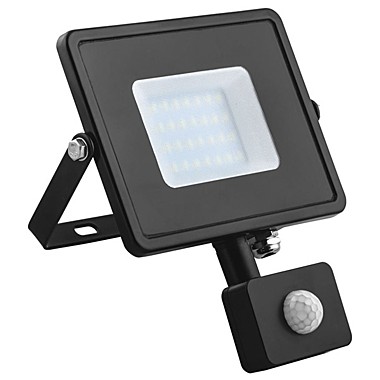 Прожектор 50,0 LED  6500K ip44 ИЕК с датчиком движ.