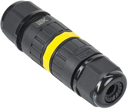 Муфта кабельная (герметичная) WTP-102 3 PIN IP68 IEK