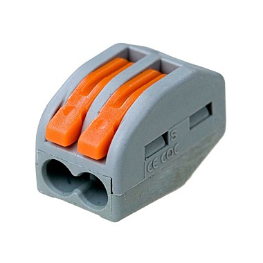 Клеммник IEK  2* (0,5-4,0) для мягкого кабеля