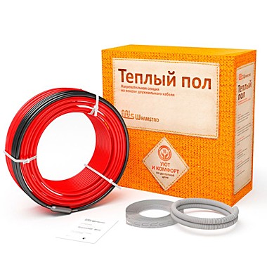 Теплый пол(кабель)485Вт/2,7-3,2м2./L-35м. Warmstad WSS